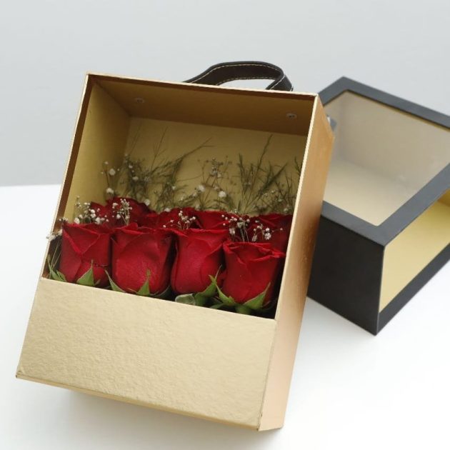 Golden Rose Bag