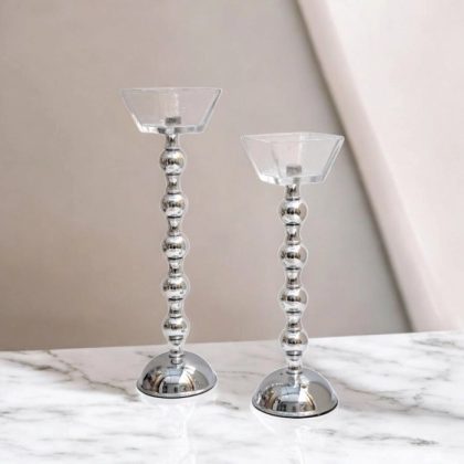 Misbah an-Nur Silver Candle Holder