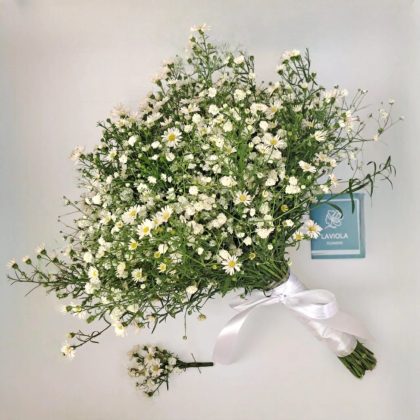 Aster Wedding Bouquet