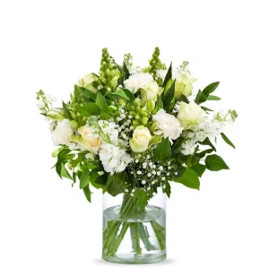 Splendor Bouquet Vase White Flower