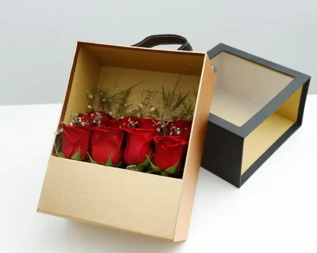 Golden Rose Bag